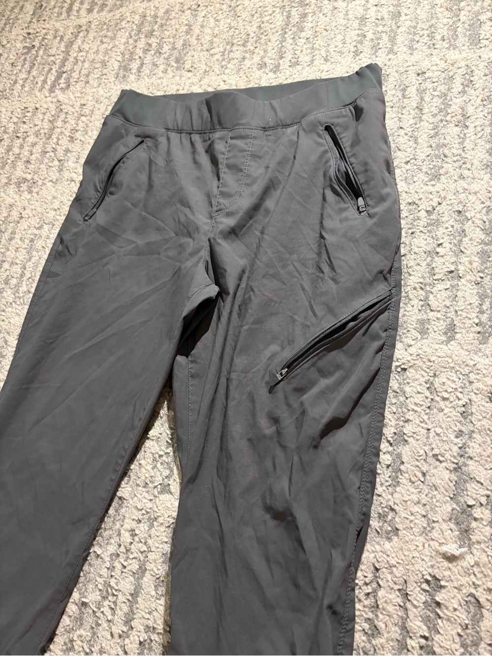 Eddie Bauer gray outdoor zipper pants size 10 - Picture 2 of 4